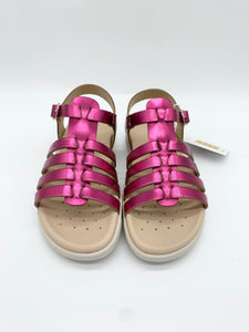 Geox Soleima Metallic Sandal Fuchsia