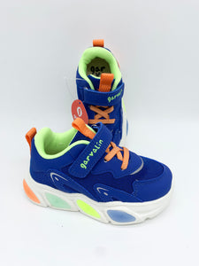 Garvalin Light Up Trainer Azul Blue/Orange 251808-B008