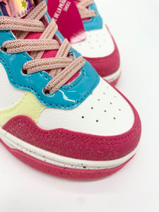 Agatha Ruiz De La Prada Star Hi-Top in Pink Rosa 251960-A032 or Blanco White 251960-B050
