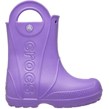 Load image into Gallery viewer, Crocs Handle It Rain Boot/Welly Purple Pulse
