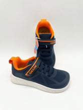 Load image into Gallery viewer, Geox Foot Run Trainer Navy/Orange J66PDD 0FU54 C0659
