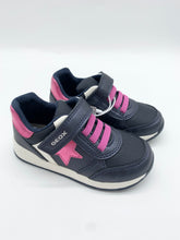 Load image into Gallery viewer, Geox Rishon Navy/Fuchsia B560LA0NFFUC4268
