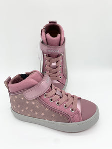 Geox Kalispera Hi-Top Dk Pink J744GI0DHAJC8006