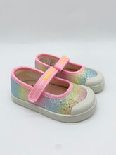 Load image into Gallery viewer, Pablosky Lona glitter Rainbow Canvas Shoe 2619841901
