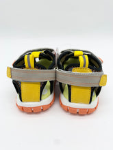 Load image into Gallery viewer, Garvalin Treck Sandal Closed Toe Grey/Orange 262715-A156
