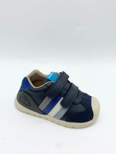 Load image into Gallery viewer, Biomecanics Casual Stripe Shoe White/Grey or Ocean Navy/Royal
