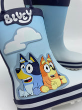 Load image into Gallery viewer, Bluey Welly Boot Navy/Sky Blue 261890-A008
