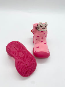 Garvalin Bunny Slipper Socks Rosa