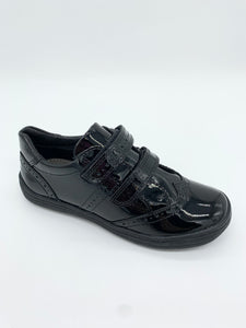 Geox Hadriel Shoe Black Patent