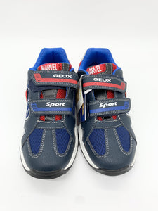 Geox Tuno Spiderman Trainer Navy/Red