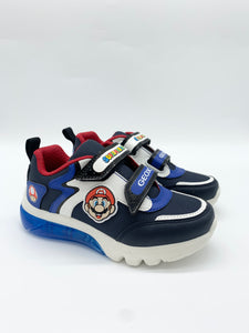 Geox Ciberon Lights Mario Trainer Navy/Royal