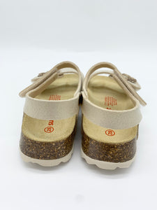 Superfit Fussbett Sandal Gold Flower