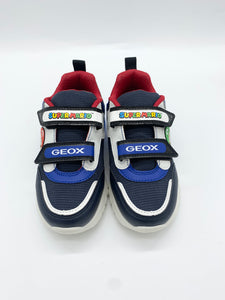 Geox Ciberon Lights Mario Trainer Navy/Royal