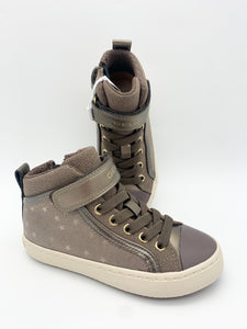 Geox Kalispera Hi-Top Smoke Grey.