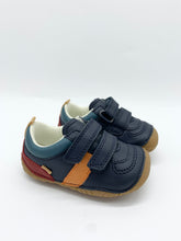 Load image into Gallery viewer, Startrite Zap Navy/Multi Leather Pre-Walker/Cruiser Shoe
