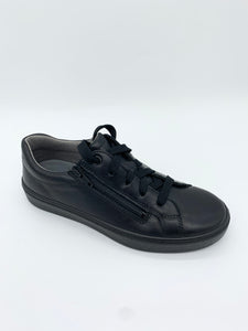 Superfit Heaven Lace Leather Trainer Black