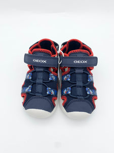 Geox Multy Sandal Navy/Red