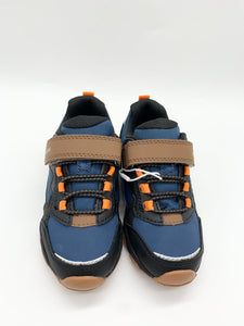 Geox Magnetar Waterproof Trainer Navy/Brown J463ZB050FUC0948