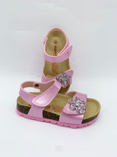 Load image into Gallery viewer, Superfit Fussbett Sandal Rosa Pink Flower
