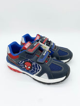 Load image into Gallery viewer, Geox Tuno Spiderman Trainer Navy/Red
