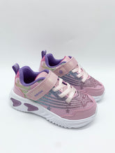 Load image into Gallery viewer, Geox Assister Lights Trainer Pink/Multicolour J56E9B0ASKNC8206

