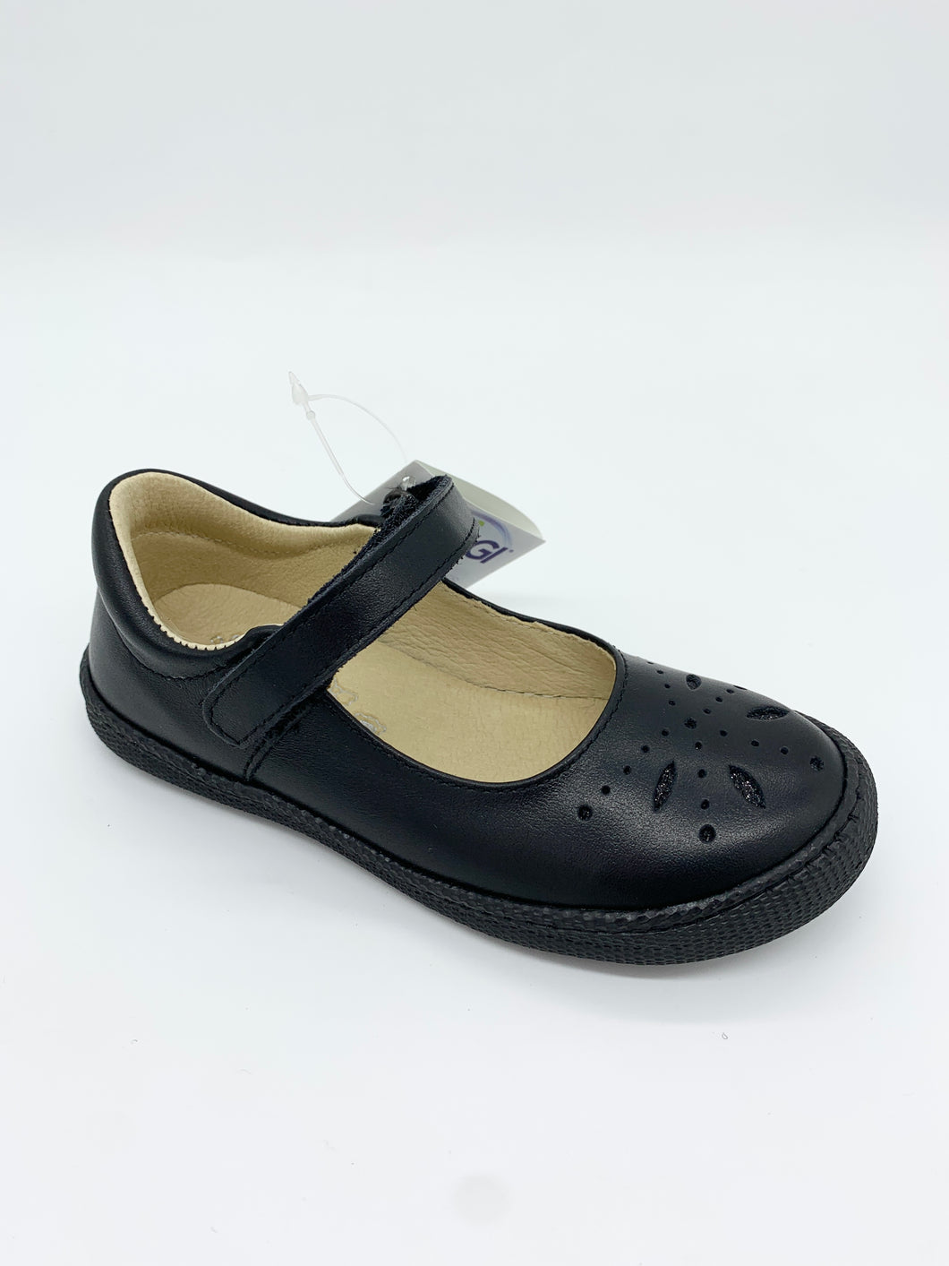 Primigi Trendy Mary Jane Black Leather 8929111