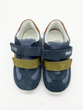 Load image into Gallery viewer, Primigi Tiguan Leather Trainer Navy/Avio 8859411
