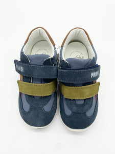 Primigi Tiguan Leather Trainer Navy/Avio 8859411