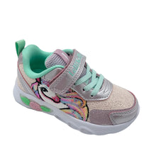 Load image into Gallery viewer, Children's sneaker with colorful design on a white background
