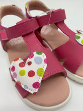 Load image into Gallery viewer, Agatha Ruiz De La Prada Leather Heart Sandal Fucsia 262961-A146
