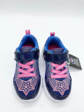 Load image into Gallery viewer, Geox Assister Lights Trainer Blue Pink/Multicolour J56E9B0ASKNC4356
