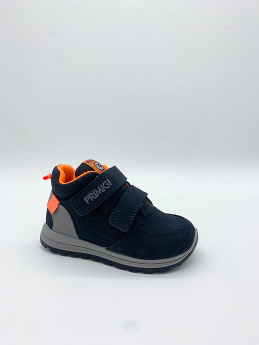 Primigi Tiguan Ankle Boot Blue orange navy shoe boy Dublin 