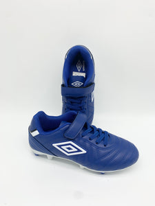 Umbro Speciali Liga FG VR JNR Football Boot Royal Blue