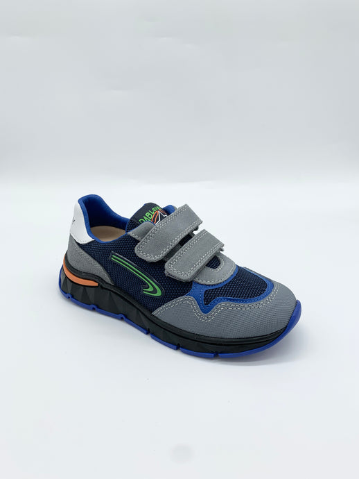 Pablosky Trainer grey blue shoe boy Dublin Velcro 