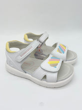 Load image into Gallery viewer, Biomecanics Rainbow Sandal Blanco White Open Toe 262210-A050
