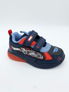 Primigi Hot Wheels Lights Trainer Navy/Avio Blue 8991111