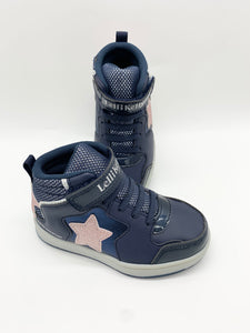 Lelli Kelly Water Resistant Star Hi-Top Blu/Rosa LKAA5224A00