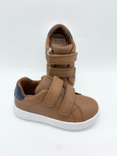 Load image into Gallery viewer, Geox Mini Cub Shoe Cognac/Navy B656TA0CL54C6176
