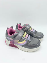 Load image into Gallery viewer, Geox Fadinlight Trainer Silver/Multicolour J55M4A0AJGNC1239
