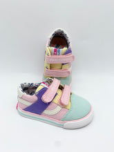 Load image into Gallery viewer, Pablosky Rosa Pink/Mint Canvas Shoe 2619846701
