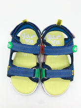 Load image into Gallery viewer, Garvalin Treck Sandal Open Toe Jeans/Navy 262717-A371
