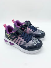 Load image into Gallery viewer, Geox Assister Lights Trainer Navy/Purple J56E9B 0ASKN C4269
