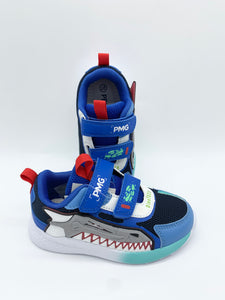 Primigi Infinity Light Shark Trainer Bianco White/Royal Blue 7966700
