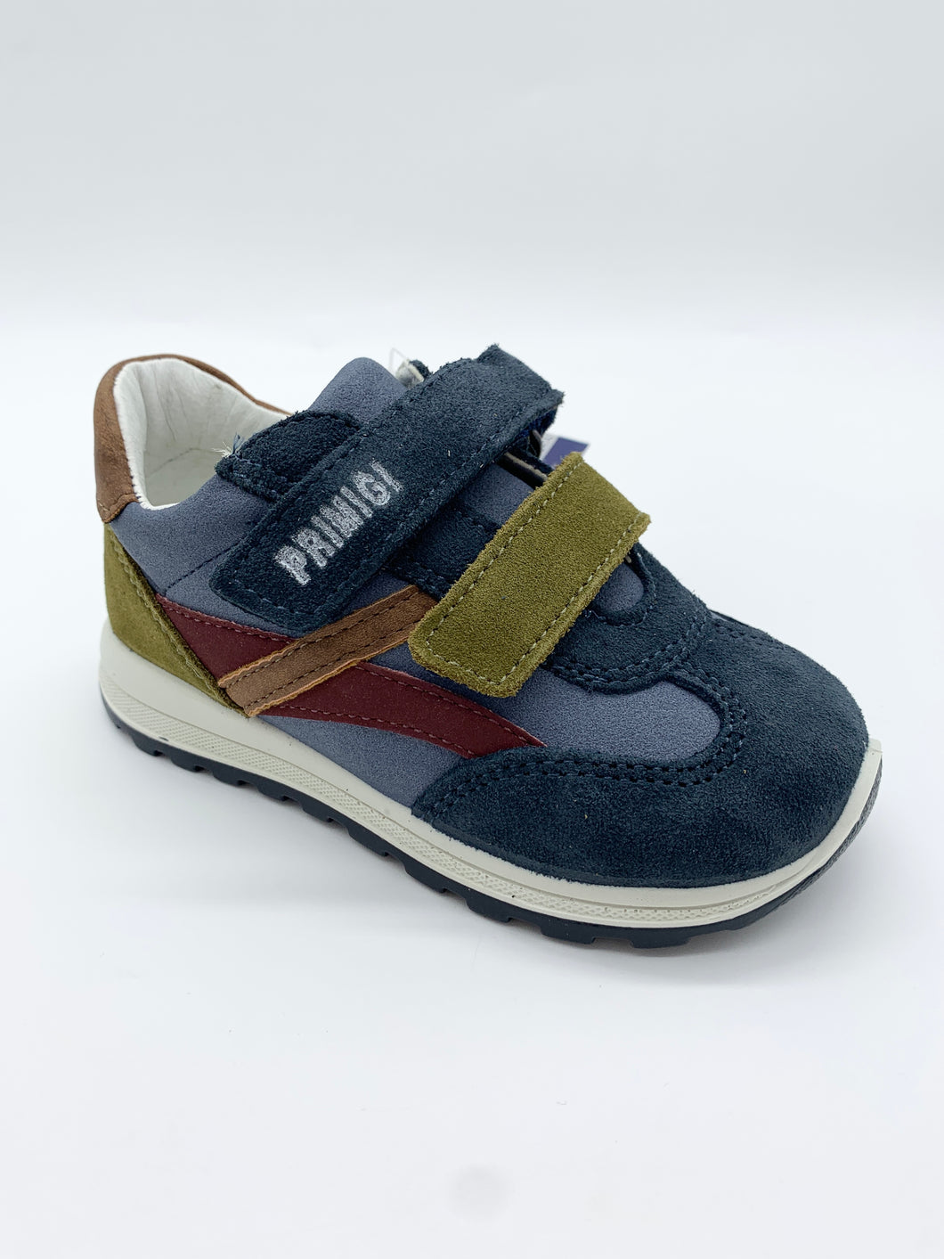 Primigi Tiguan Leather Trainer Navy/Avio 8859411
