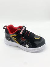 Load image into Gallery viewer, Garvalin Lights Racing Car Trainer Black Negro/Orange 252800-A054
