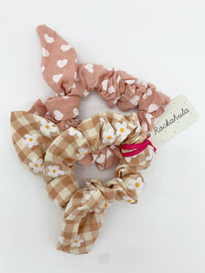 Rockahula Gingham Bunny Ears Scrunchies