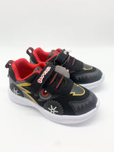 Load image into Gallery viewer, Garvalin Lights Racing Car Trainer Black Negro/Orange 252800-A054

