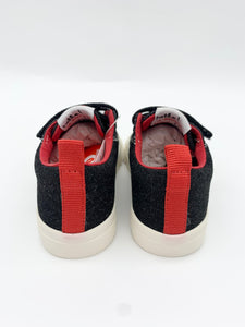 Garvalin Rally Canvas Shoe Black/Red