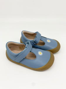 Startrite Floret Cornflower Blue Leather Daisy Shoe