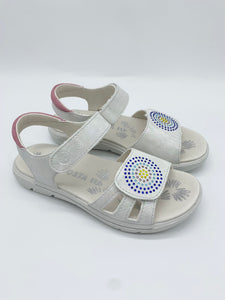 Ricosta Sarah Sandal White/Pink